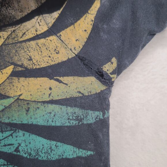 Vintage Xzavier T Shirt Scripts Crosswing Goth Grunge Y2K Shirt Size Large - Picture 4 of 14